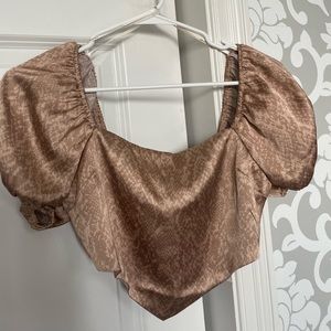 FOREVER 21 satin top